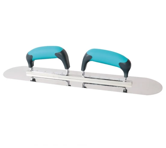 Lisseuse pour chape 450x100 mm semi arrondi en acier inoxydable  BIHUI - 5