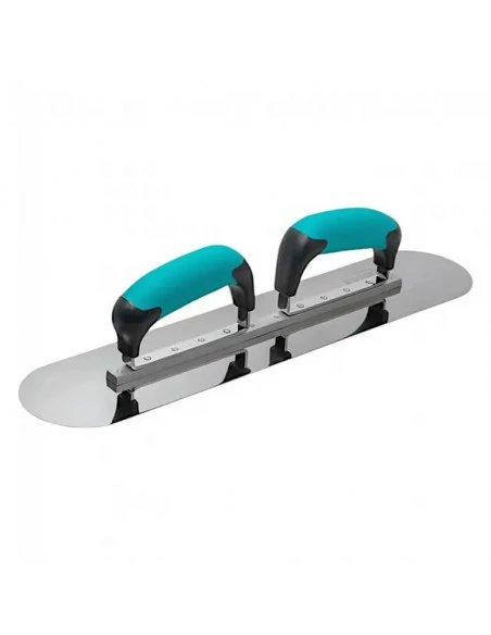 Lisseuse pour chape 450x100 mm semi arrondi en acier inoxydable  BIHUI - 3