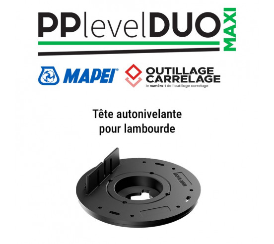 Tête de plot autonivelante pour lambourde PP LEVEL DUO MAXI MAPEI - 1