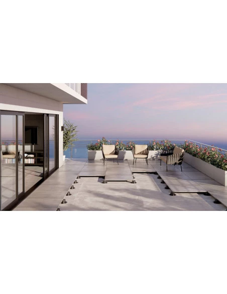 Base de plot réglable "S" de 28 à 39 mm PP LEVEL DUO MAXI MAPEI - 5