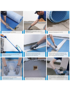 Rouleau maroufleur Mapeguard Roller MAPEI - 1 2