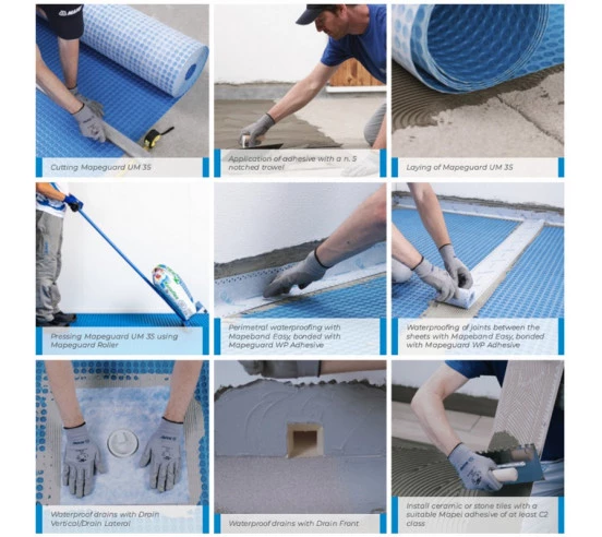Rouleau maroufleur Mapeguard Roller MAPEI - 2