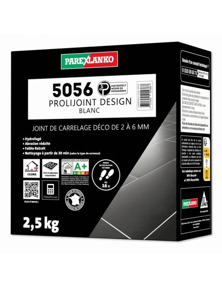 Joint de carrelage 2,5 Kg 5056 Prolijoint Design PAREXLANKO - 4