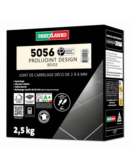 Joint de carrelage 2,5 Kg 5056 Prolijoint Design PAREXLANKO - 2