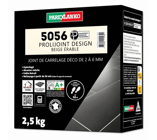 Joint de carrelage 2,5 Kg 5056 Prolijoint Design PAREXLANKO - 3