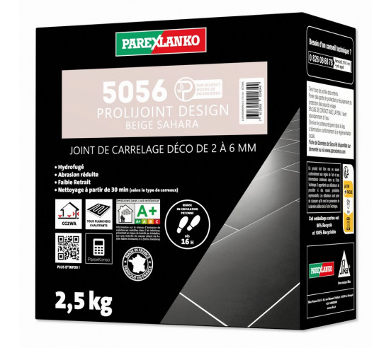 Joint de carrelage 2,5 Kg 5056 Prolijoint Design PAREXLANKO - 4
