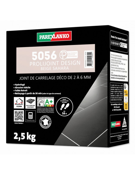 Joint de carrelage 2,5 Kg 5056 Prolijoint Design PAREXLANKO - 4