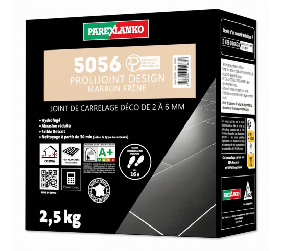 Joint de carrelage 2,5 Kg 5056 Prolijoint Design PAREXLANKO - 5