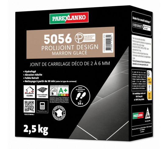 Joint de carrelage 2,5 Kg 5056 Prolijoint Design PAREXLANKO - 6