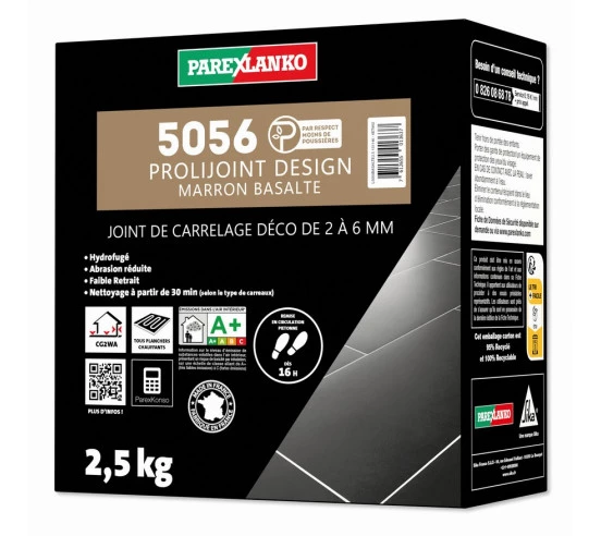Joint de carrelage 2,5 Kg 5056 Prolijoint Design PAREXLANKO - 7