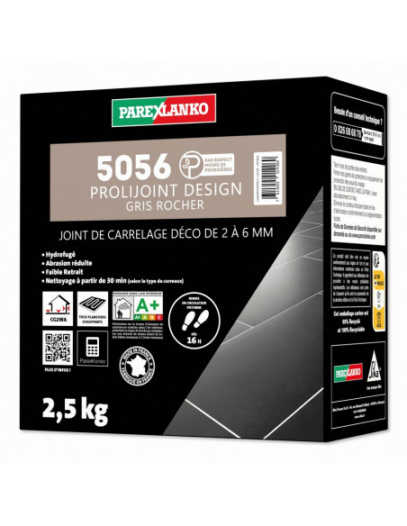 Joint de carrelage 2,5 Kg 5056 Prolijoint Design PAREXLANKO - 13