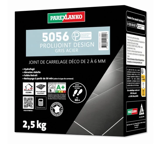 Joint de carrelage 2,5 Kg 5056 Prolijoint Design PAREXLANKO - 16