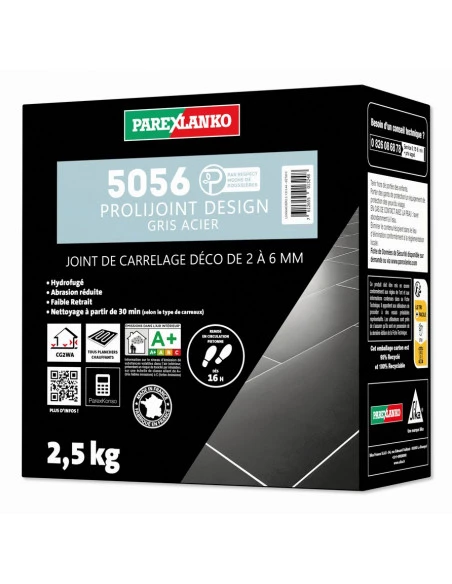 Joint de carrelage 2,5 Kg 5056 Prolijoint Design PAREXLANKO - 16