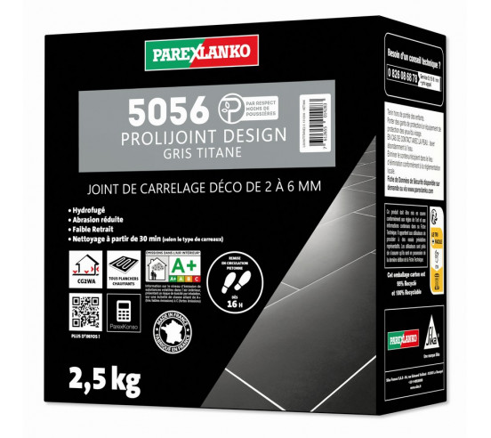 Joint de carrelage 2,5 Kg 5056 Prolijoint Design PAREXLANKO - 18