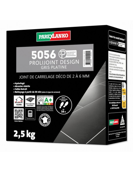 Joint de carrelage 2,5 Kg 5056 Prolijoint Design PAREXLANKO - 20