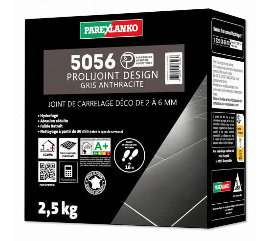 Joint de carrelage 2,5 Kg 5056 Prolijoint Design PAREXLANKO - 22