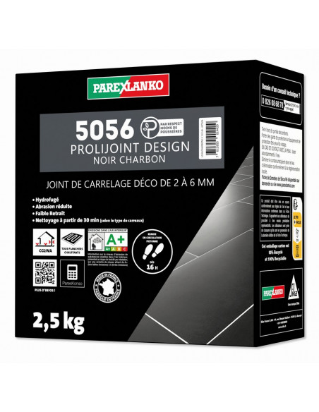 Joint de carrelage 2,5 Kg 5056 Prolijoint Design PAREXLANKO - 23