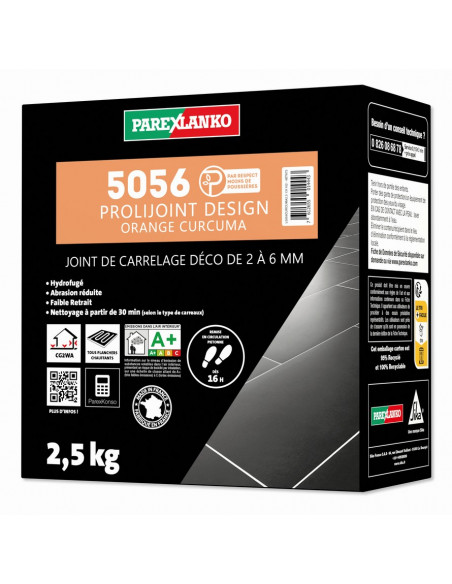 Joint de carrelage 2,5 Kg 5056 Prolijoint Design PAREXLANKO - 25