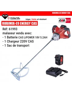Malaxeur électrique RUBIMIX E-9 ENERGY CAS RUBI - 1