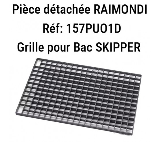 Grille de remplacement pour BAC SKIPPER 157PU01D (piece détachée) RAIMONDI - 1