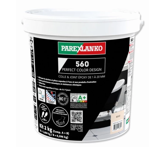 Joint époxy 560 2Kg Perfect color Design PAREXLANKO - 2