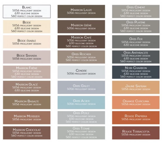 Colle et joint époxy 560 Perfect color Design (1 à 20mm) 2Kg PAREXLANKO - 14