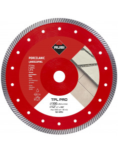 Disque diamant grès cérame TURBO - TPL-EXT PRO RUBI - 2
