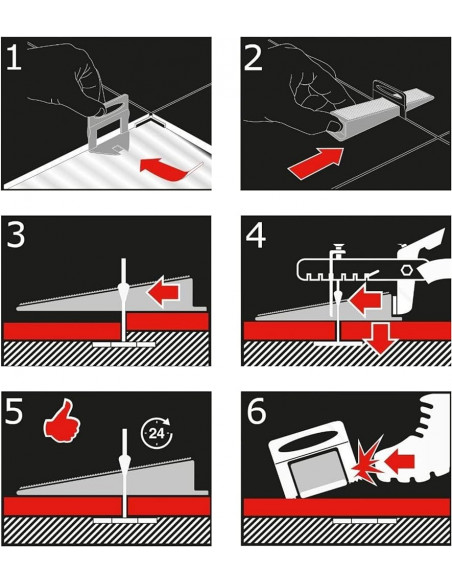 Bases DLS pour Carrelages de 6 à 15 mm RUBI - 2