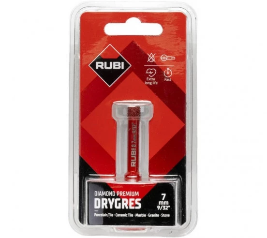 Destockage Trépan diamanté Drygres Premium Ø7 mm  RUBI - 4