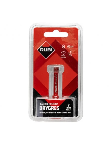 Destockage Trépan diamanté Drygres Premium Ø7 mm  RUBI - 4