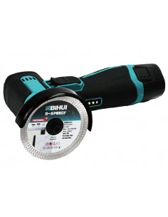 Mini meuleuse d'angle sans fil ⌀76mm 12V-2.5Ah AGMN76 BIHUI - 1