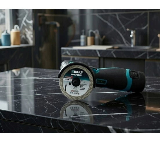 Mini meuleuse d'angle sans fil ⌀76mm 12V-2.5Ah AGMN76 BIHUI - 3