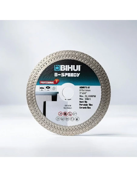 Disque diamant B-Speedy ⌀76mm pour mini meuleuse AGMN76 BIHUI - 1