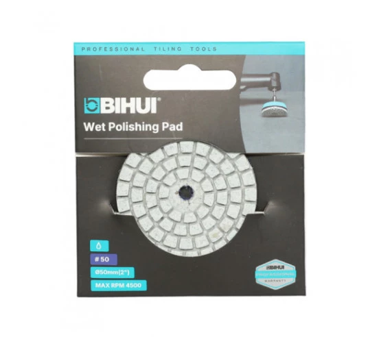 Disque de polissage à eau AGMPW pour mini meuleuse de précision  BIHUI - 2