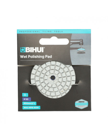 Disque de polissage à eau AGMPW pour mini meuleuse de précision  BIHUI - 2