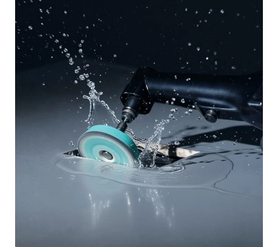 Disque de polissage à eau AGMPW pour mini meuleuse de précision  BIHUI - 9