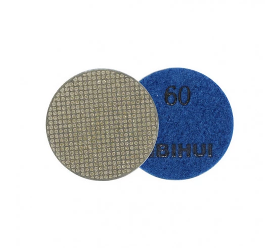Disque de polissage diamants electrodéposés à eau AGMPW pour mini meuleuse de précision  BIHUI - 1