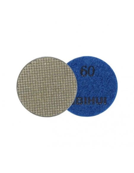 Disque de polissage diamants electrodéposés à eau AGMPW pour mini meuleuse de précision  BIHUI - 1