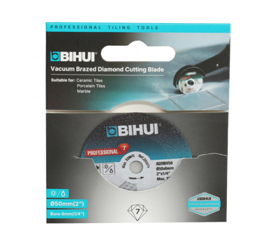 Disque diamant mini Ø50mm multifonction AGMBV50 BIHUI - 3