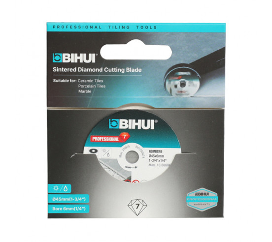 Disque diamant mini Ø45mm multifonction AGMBS45 BIHUI - 2