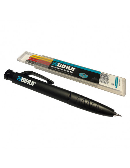 Crayon de marquage avec 6 mines de rechanges multi matériaux TCM7 BIHUI - 1