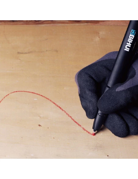 Crayon de marquage avec 6 mines de rechanges multi matériaux TCM7 BIHUI - 6