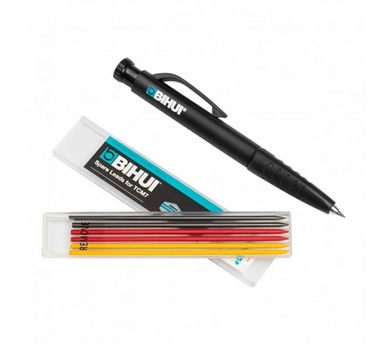 Crayon de marquage avec 6 mines de rechanges multi matériaux TCM7 BIHUI - 1