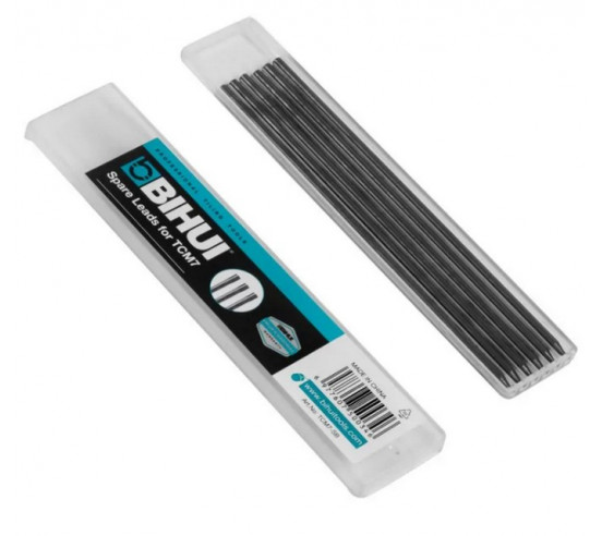 Mines de rechange graphite TCM7-SB - Pack de 6 pièces BIHUI - 1