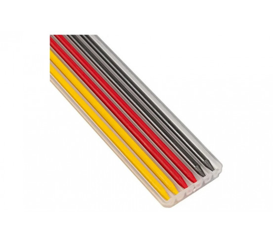 Mines de rechange multicolores (Noir, Rouge, Blanc) TCM7-SL BIHUI - 3