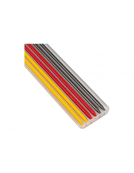 Mines de rechange multicolores (Noir, Rouge, Blanc) TCM7-SL BIHUI - 3