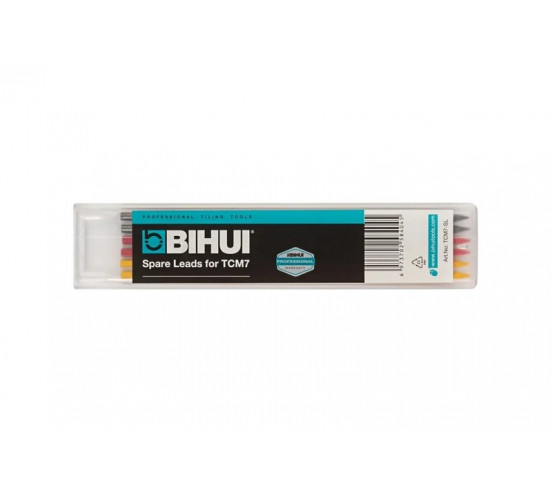 Mines de rechange multicolores (Noir, Rouge, Blanc) TCM7-SL BIHUI - 2