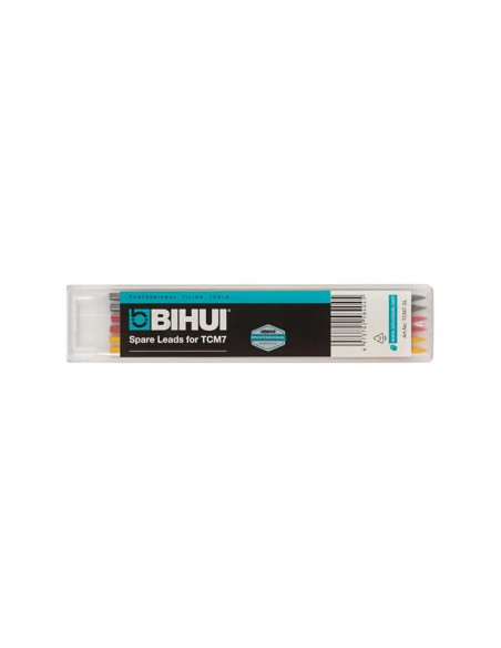 Mines de rechange multicolores (Noir, Rouge, Blanc) TCM7-SL BIHUI - 2