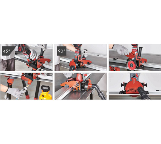 Guide de coupe multi-angle Power Raizor MK II pour coupe 45°/90°/180°  RAIMONDI - 5