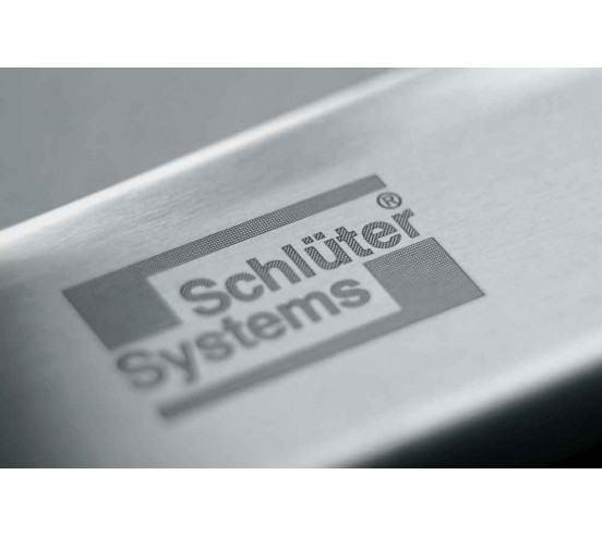 Kit grille + cadre design INOX Framed-tile KERDI-LINE-C  SCHLUTER - 20